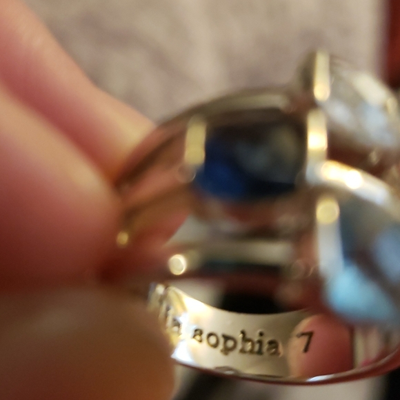 Lia Sophia 3 Stone Ring - Picture 4 of 5